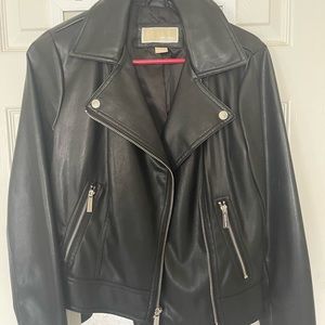 Like new Michael Kors Leather jacket